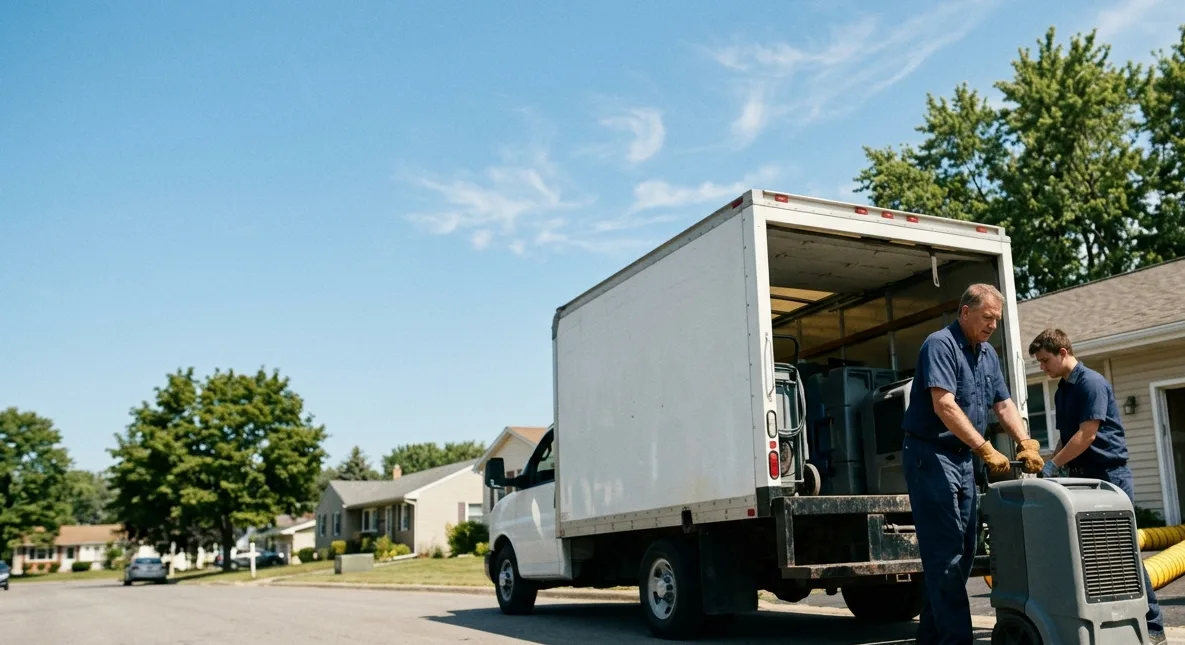 Water Damage Cleanup in Michigan City, IN near me